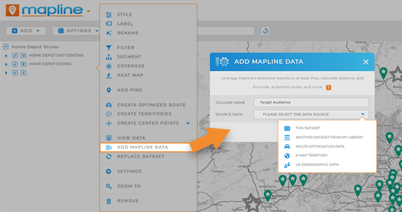 Enhance your marketing maps with U.S. demographic data