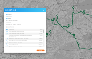 Last-mile route planning