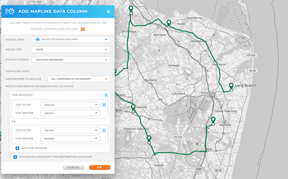 Easily route by client availability and other factors