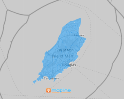 Map of Isle of Man Parishes