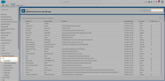 Create a new connected app in Salesforce to enable Mapline Connector