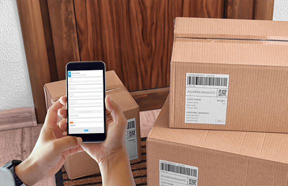 Scan delivery barcodes on any device