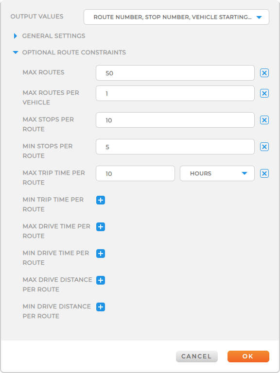 Optional Route Constraints