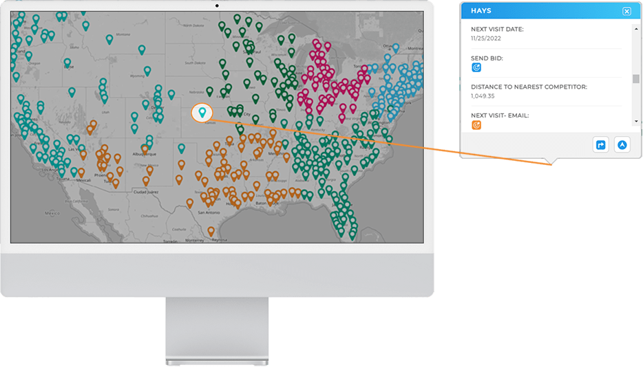 Turn a pin map into a powerhouse with Mapline
