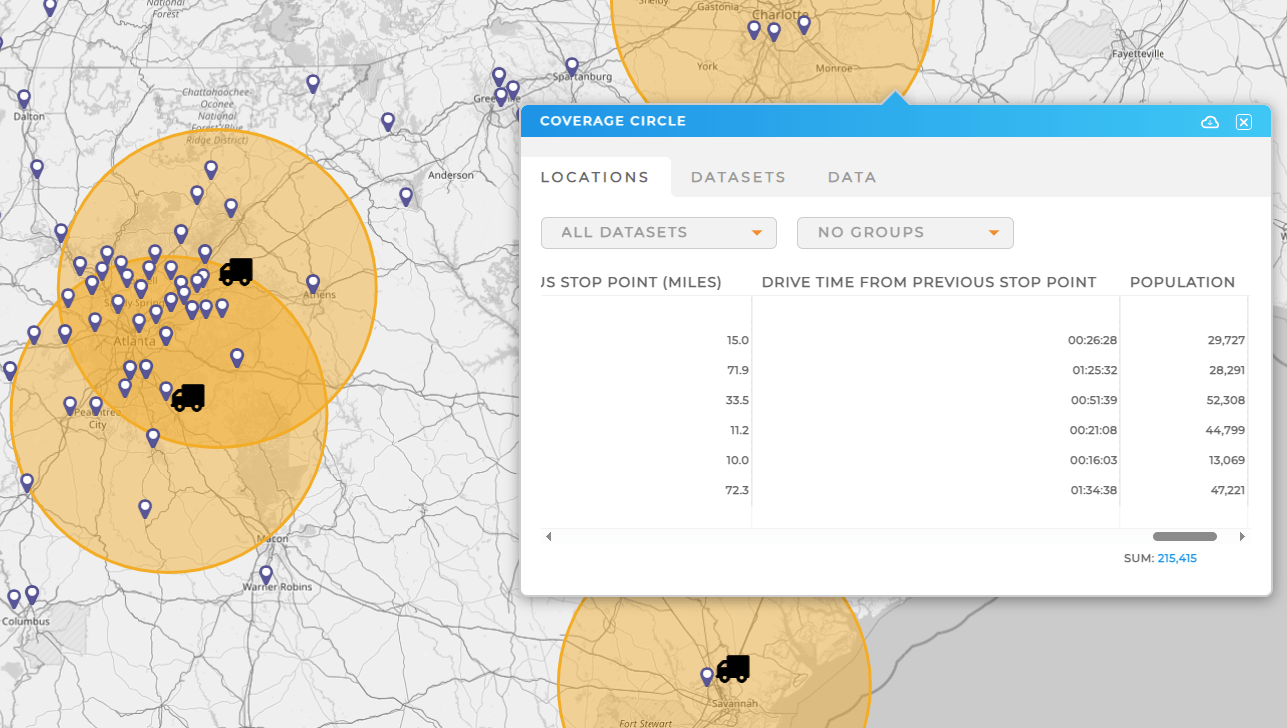Make faster, smarter business decisions with Mapline's Geo Mapping