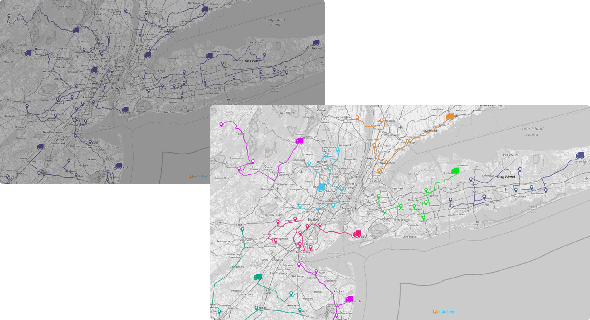 Do more with the team you have with Mapline's Geo Scheduling