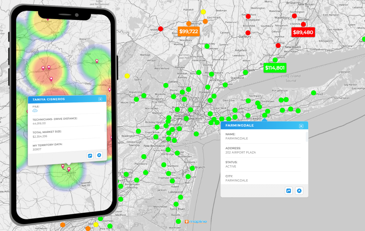 Analyze your data at lightning-speed with Geo Mapping